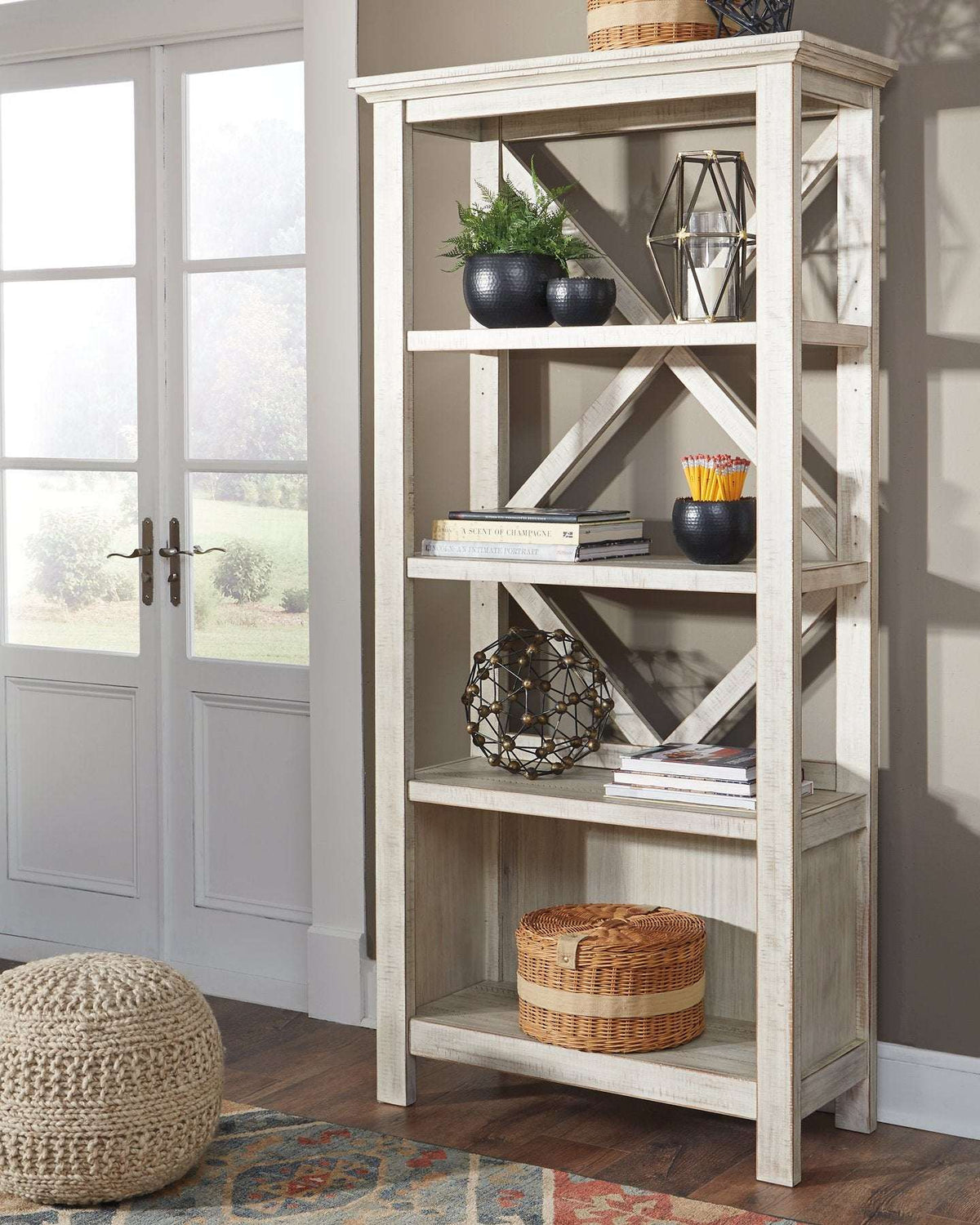 Carynhurst 75" Bookcase - Bookcase - Half Price Furniture