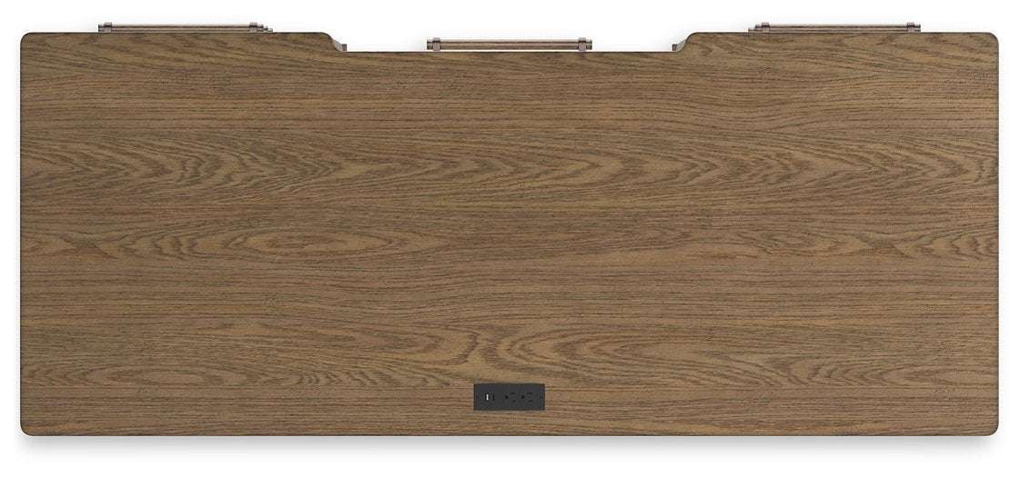 Roanhowe 68" Home Office Desk Half Price Furniture