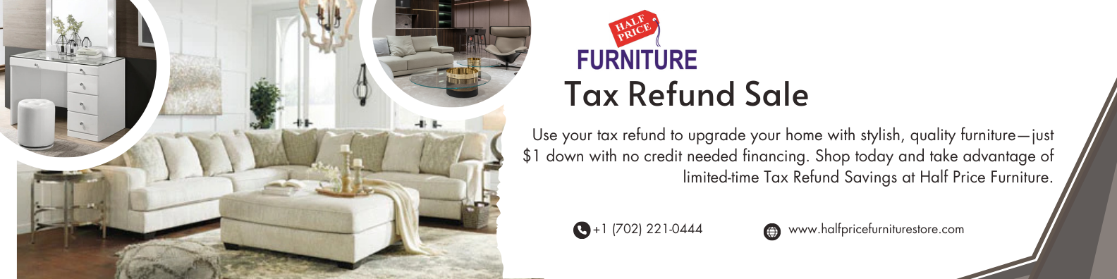 tax refund sale