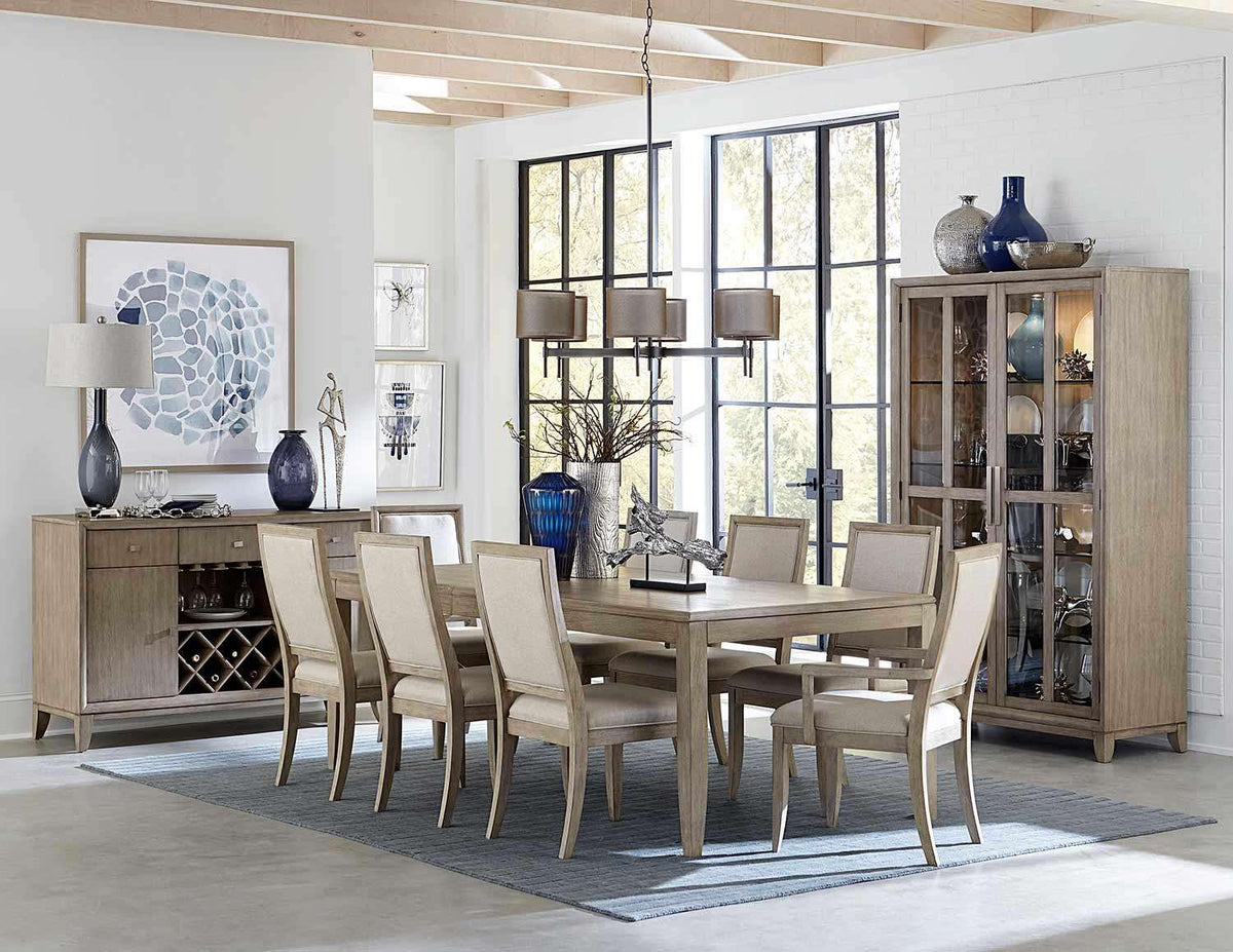 Homelegance Mckewen Dining Table in Gray 1820-86 - Dining Table - Half Price Furniture