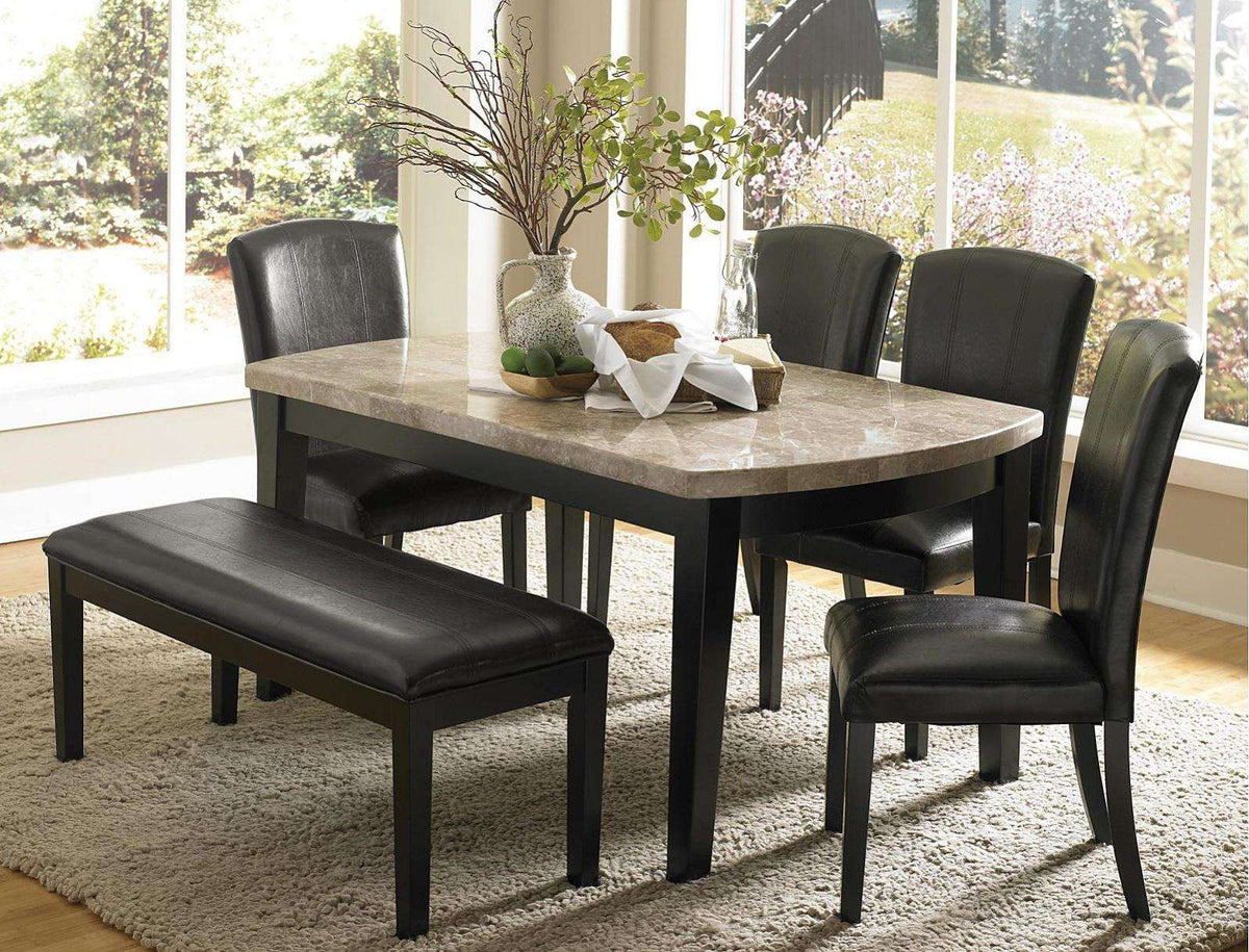 Homelegance Cristo Dining Table in Dark Espresso 5070-64 - Half Price Furniture