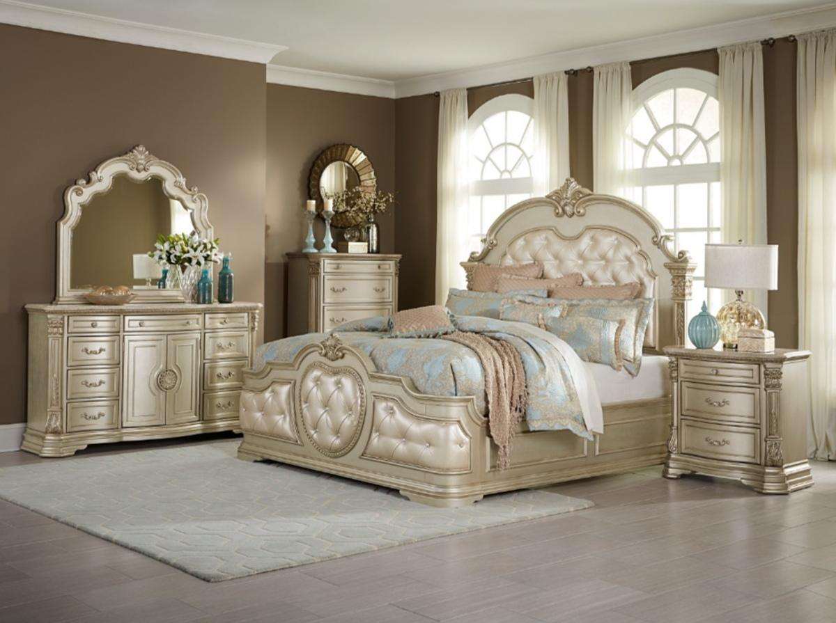 Homelegance Antoinetta Chest in Champagne Wood 1919NC-9 - Chest - Half Price Furniture