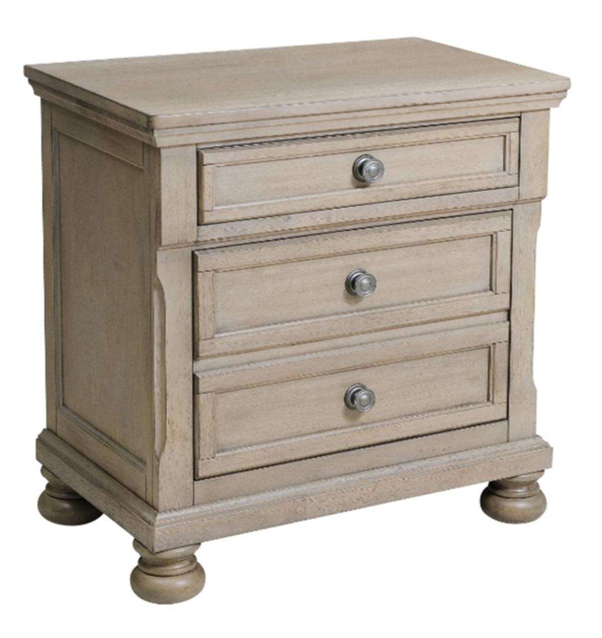 Homelegance Bethel Nightstand in Gray 2259GY-4 - Nightstand - Half Price Furniture