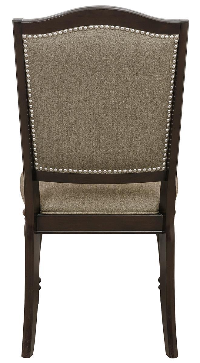 Homelegance Marston Side Chair in Dark Cherry (Set of 2) 2615DCS - Dining Chair - Half Price Furniture