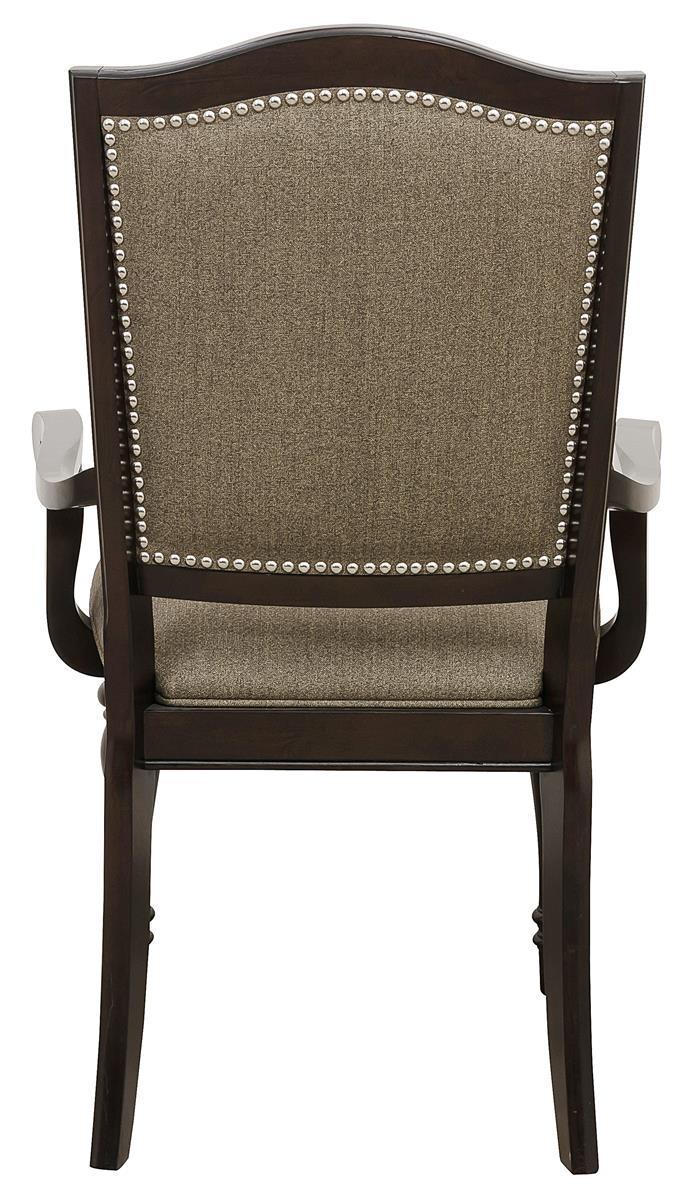 Homelegance Marston Arm Chair in Dark Cherry (Set of 2) 2615DCA - Dining Chair - Half Price Furniture