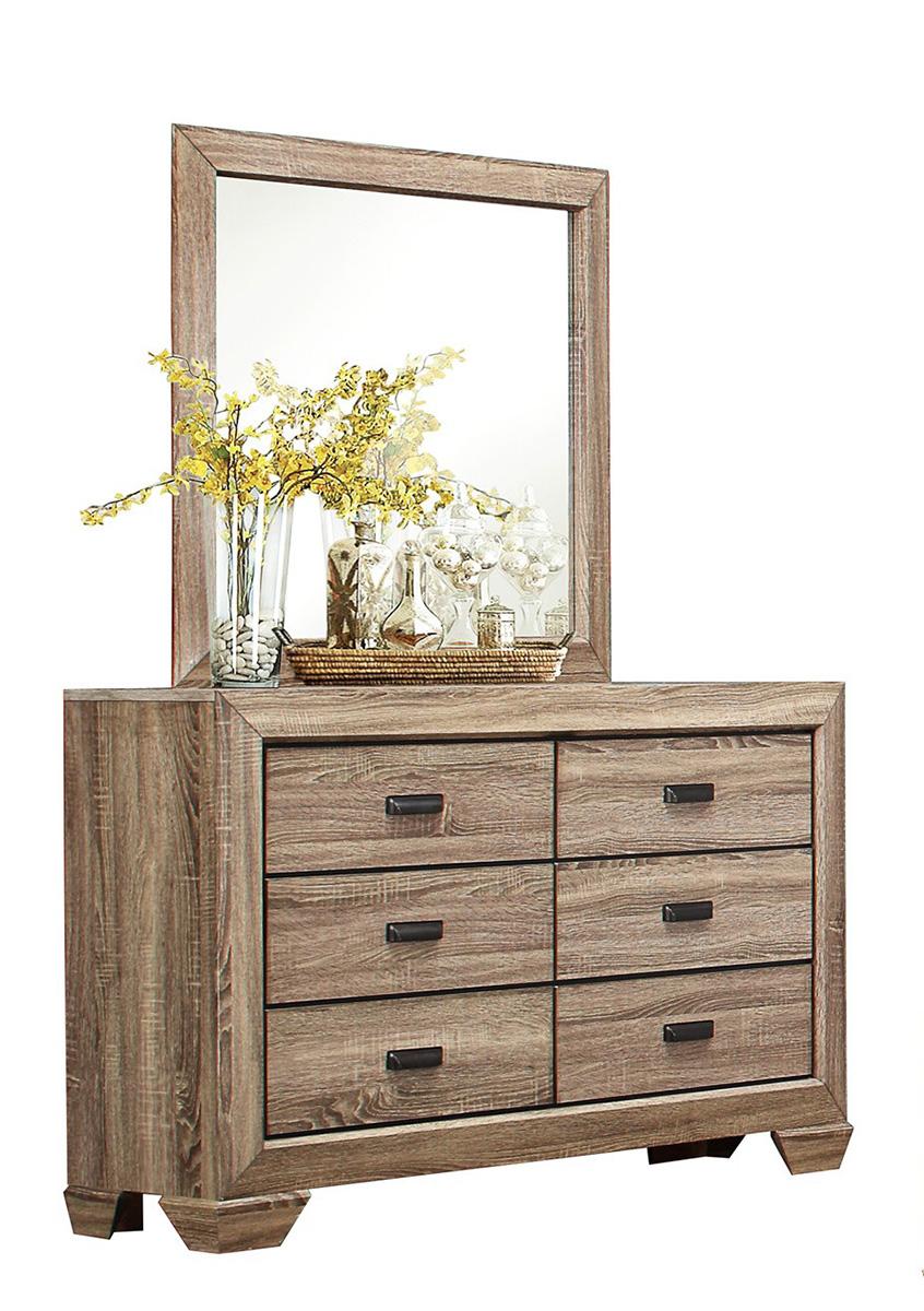 Homelegance Beechnut Mirror in Natural 1904-6 - Mirror - Half Price Furniture