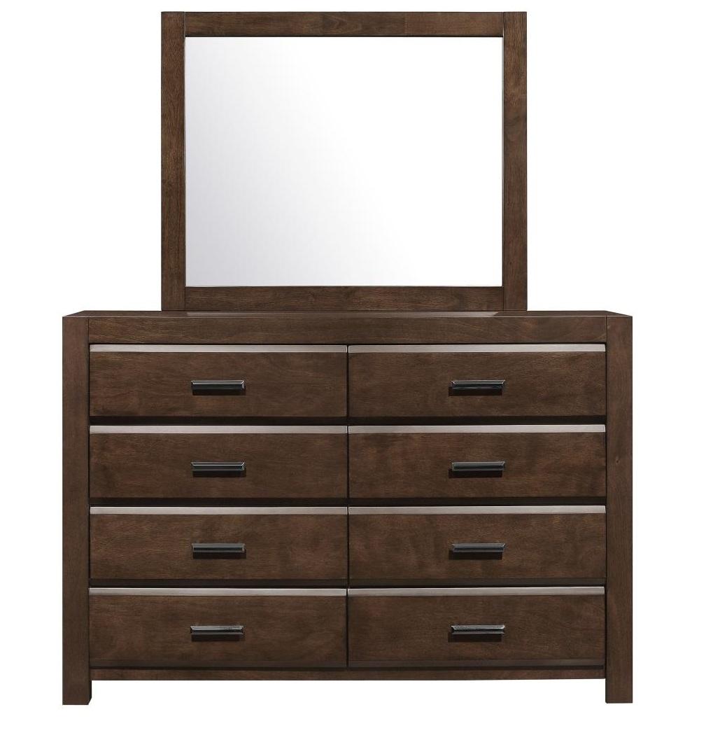 Homelegance Furniture Erwan 8 Drawer Dresser in Dark Walnut 1961-5 - Dresser - Half Price Furniture