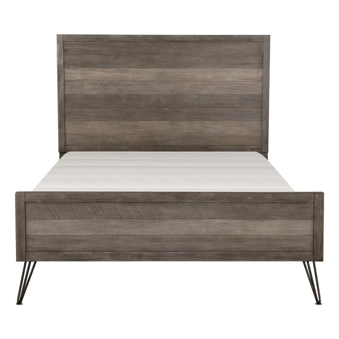 Homelegance Urbanite King Panel Bed in Tri-tone Gray 1604K-1EK Half Price Furniture
