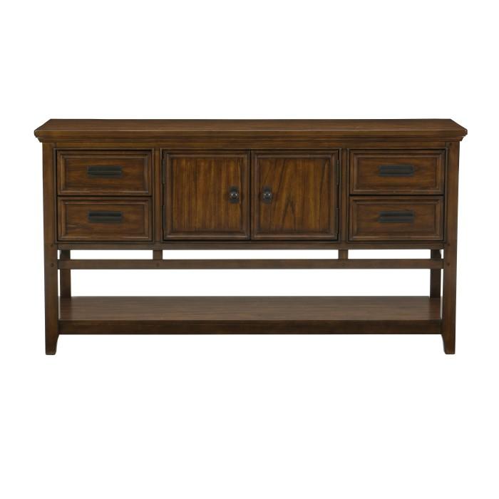 Homelegance Frazier Park Server in Dark Cherry 1649-40 Half Price Furniture