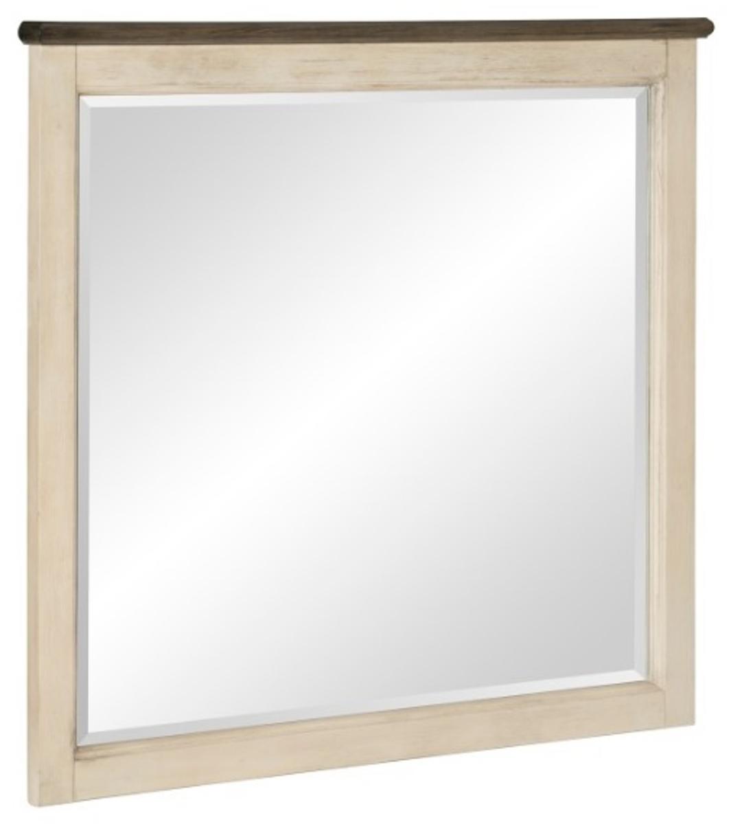 Homelegance Weaver Mirror in Antique white 1626-6 - Mirror - Half Price Furniture
