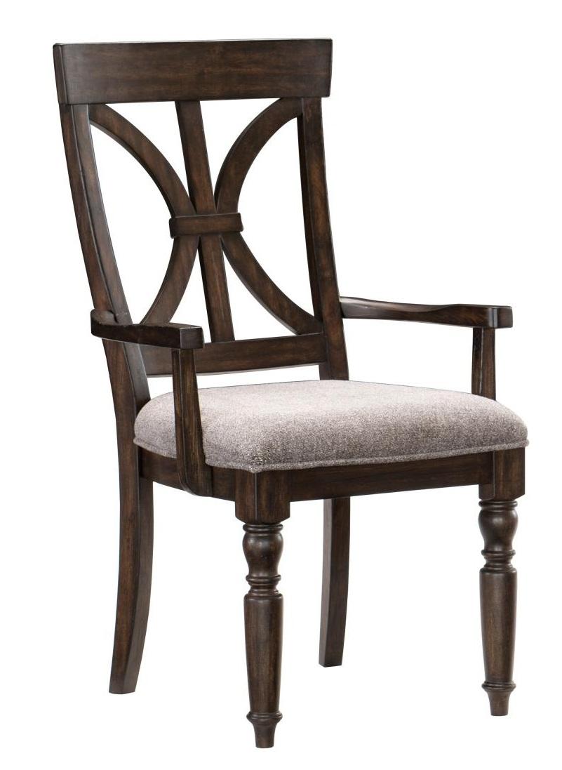 Homelegance Cardano Arm Chair in Charcoal (Set of 2) - Dining Chair - Half Price Furniture