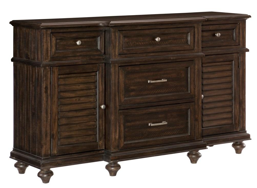 Homelegance Cardano Buffet/Server in Charcoal 1689-55 - Buffet - Half Price Furniture