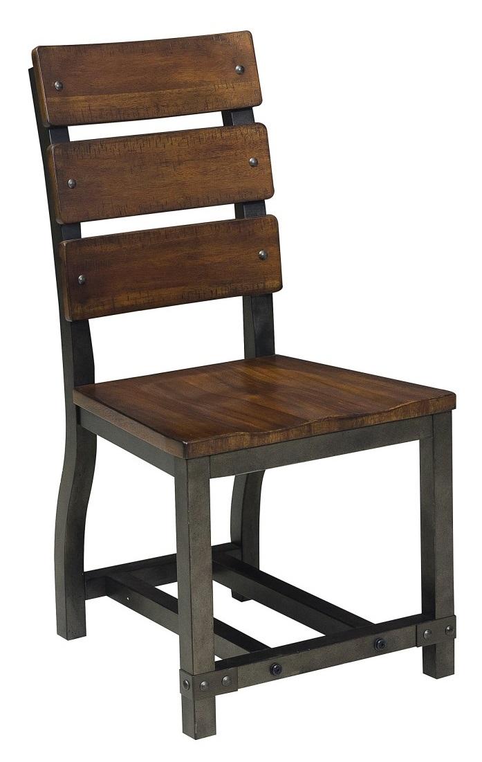 Homelegance Holverson Side Chair in Rustic Brown (Set of 2) - Dining Chair - Half Price Furniture
