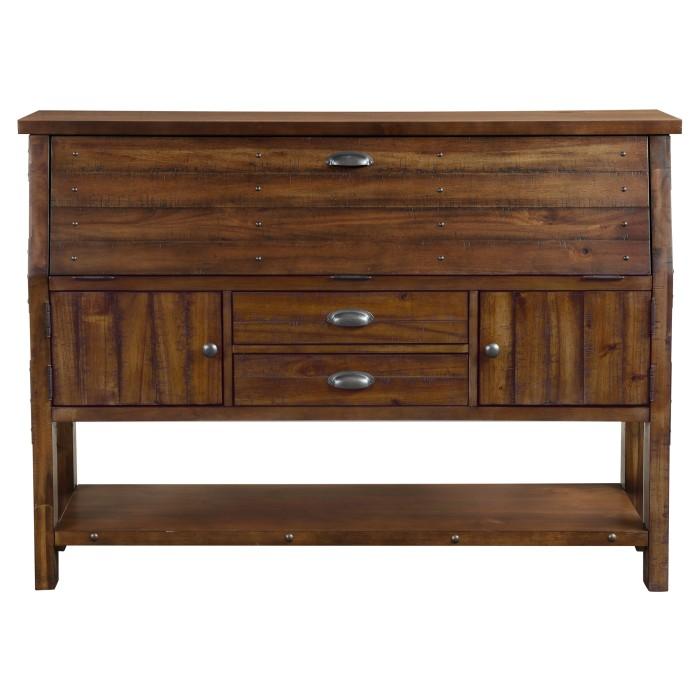 Homelegance Holverson Buffet/Server in Rustic Brown 1715-55 Half Price Furniture