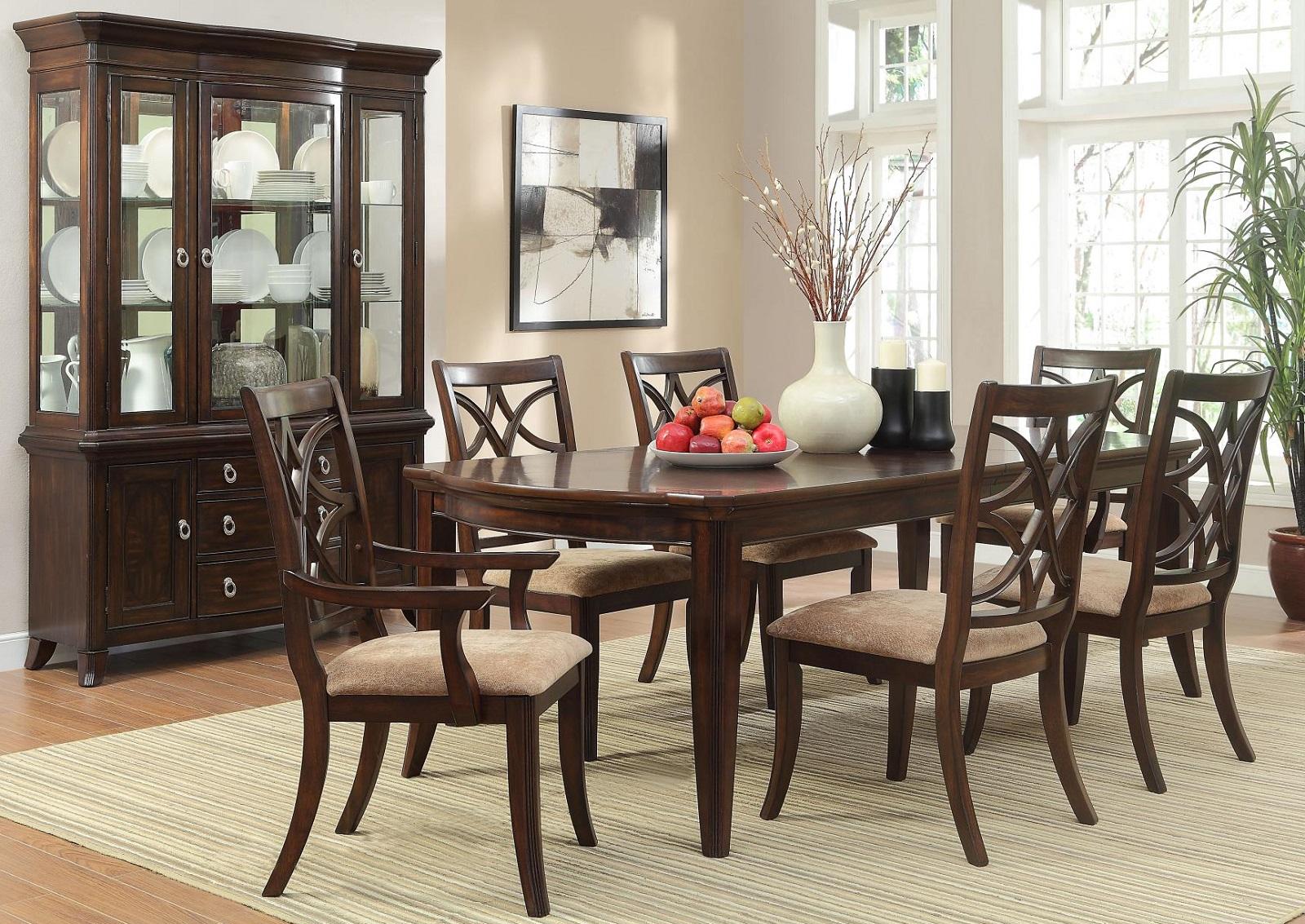Homelegance Keegan Arm Chair in Cherry (Set of 2) - Dining Chair - Half Price Furniture