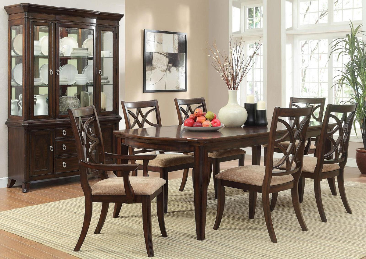 Homelegance Keegan Side Chair in Cherry (Set of 2) Half Price Furniture