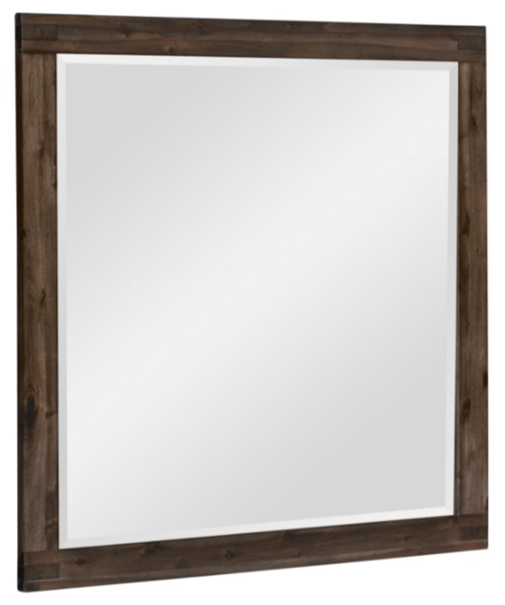 Homelegance Parnell Mirror in Rustic Cherry 1648-6 - Mirror - Half Price Furniture
