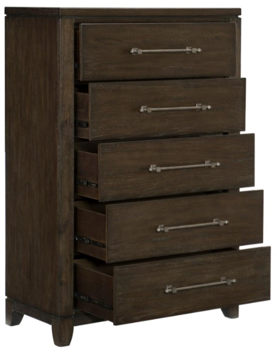 Homelegance Griggs Chest in Dark Brown 1669-9 - Dresser - Half Price Furniture