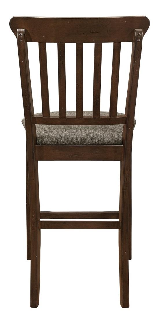 Homelegance Schleiger Counter Height Chair in Dark Brown (Set of 2) - Dining Chair - Half Price Furniture