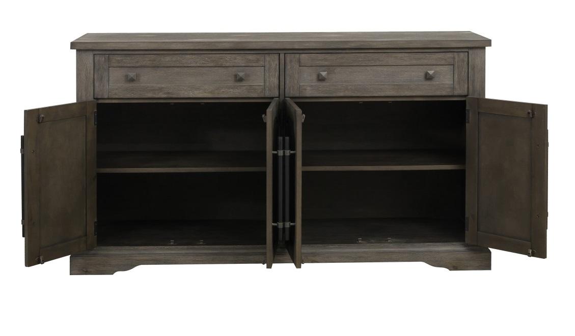 Homelegance Toulon Server in Dark Pewter 5438-40 - Server - Half Price Furniture