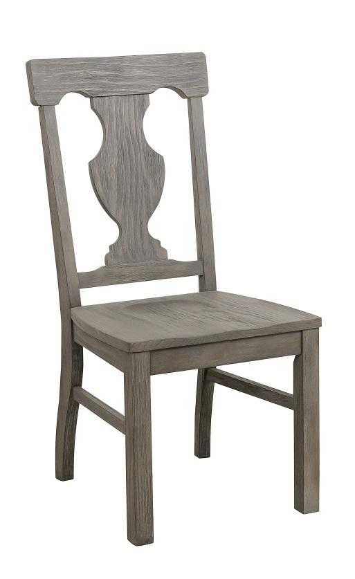 Homelegance Toulon Side Chair in Dark Pewter (Set of 2) - Dining Chair - Half Price Furniture