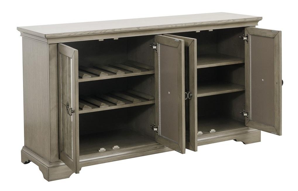 Homelegance Vermillion Server in Gray 5442-40 - Server - Half Price Furniture