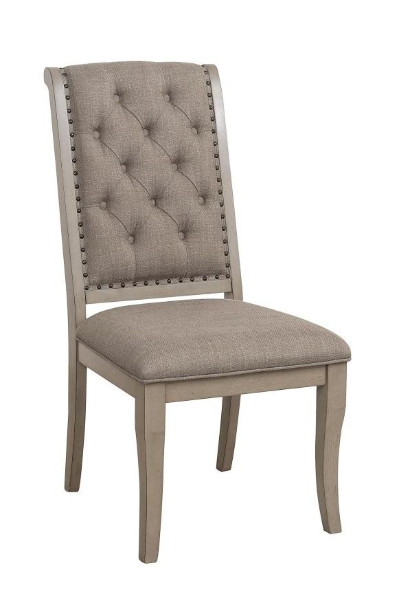 Homelegance Vermillion Side Chair in Gray (Set of 2) - Dining Chair - Half Price Furniture