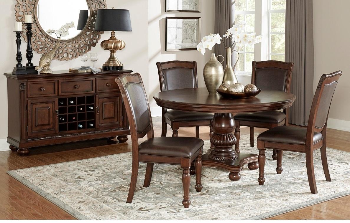 Homelegance Lordsburg Server in Brown Cherry 5473-40 - Server - Half Price Furniture