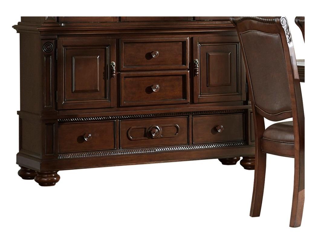 Homelegance Lordsburg Buffet/Server in Brown Cherry 5473-55 - Buffet - Half Price Furniture