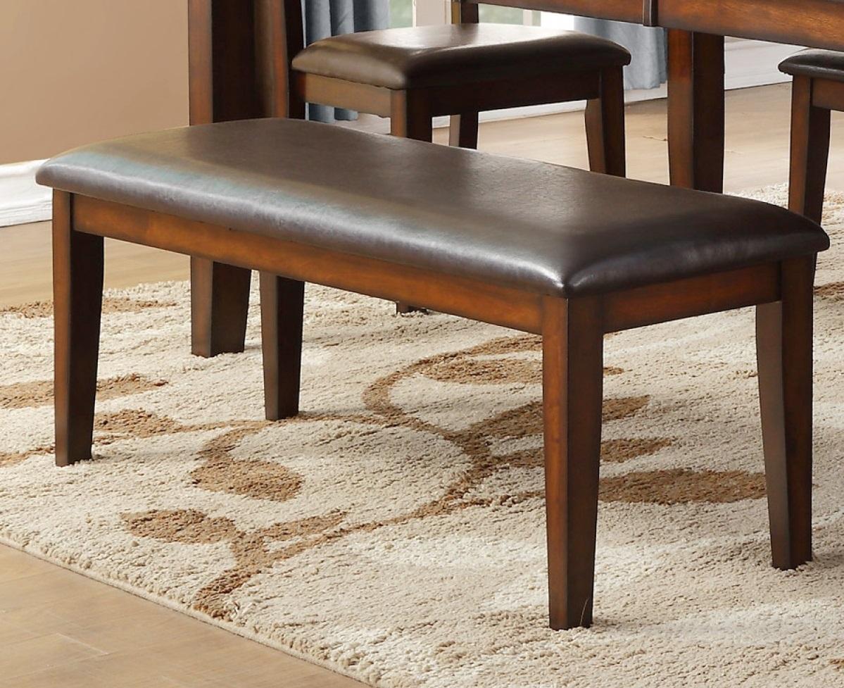 Homelegance Mantello Bench in Cherry 5547-13 - Bench - Half Price Furniture