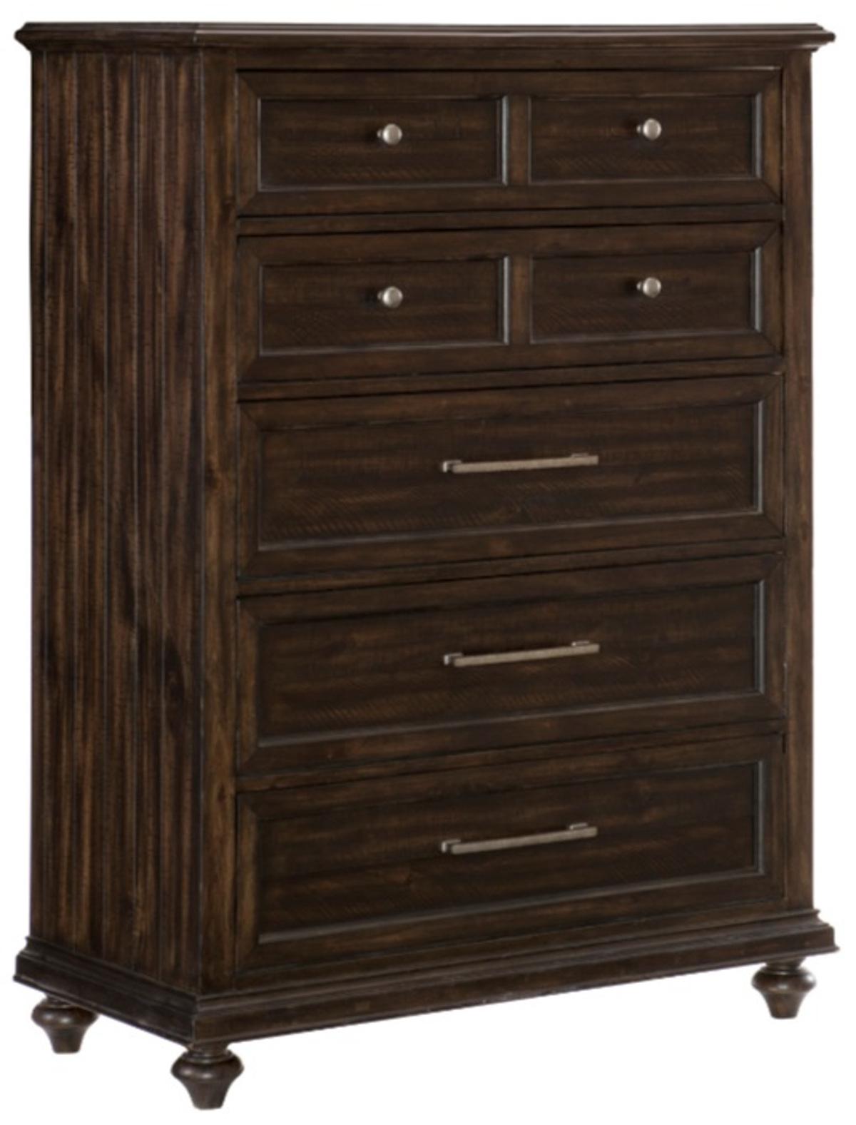 Homelegance Cardona Chest in Driftwood Charcoal 1689-9 - Chest - Half Price Furniture