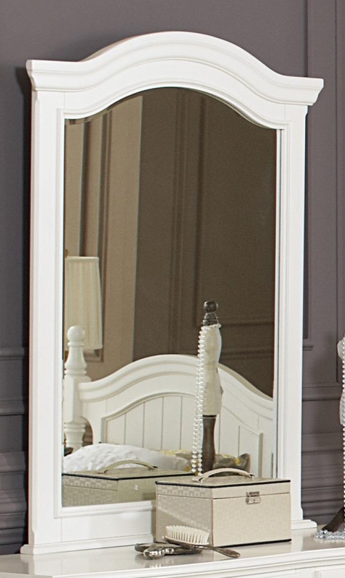 Homelegance Clementine Mirror in White B1799-6 - Mirror - Half Price Furniture