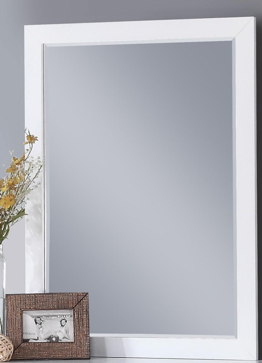 Homelegance Galen Mirror in White B2053W-6 - Mirror - Half Price Furniture