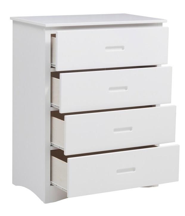 Homelegance Galen 4 Drawer Chest in White B2053W-9 - Chest - Half Price Furniture