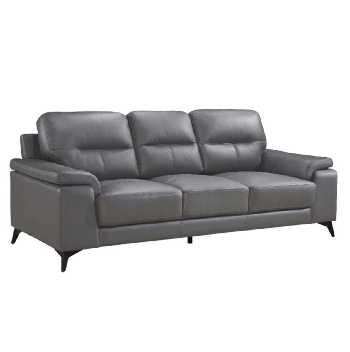 Homelegance Furniture Mischa Sofa in Dark Gray 9514DGY-3 - Sofa - Half Price Furniture