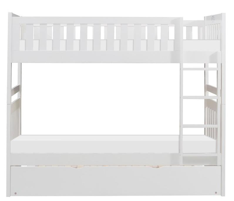 Homelegance Galen Twin Trundle in White B2053W-R - Trundle - Half Price Furniture