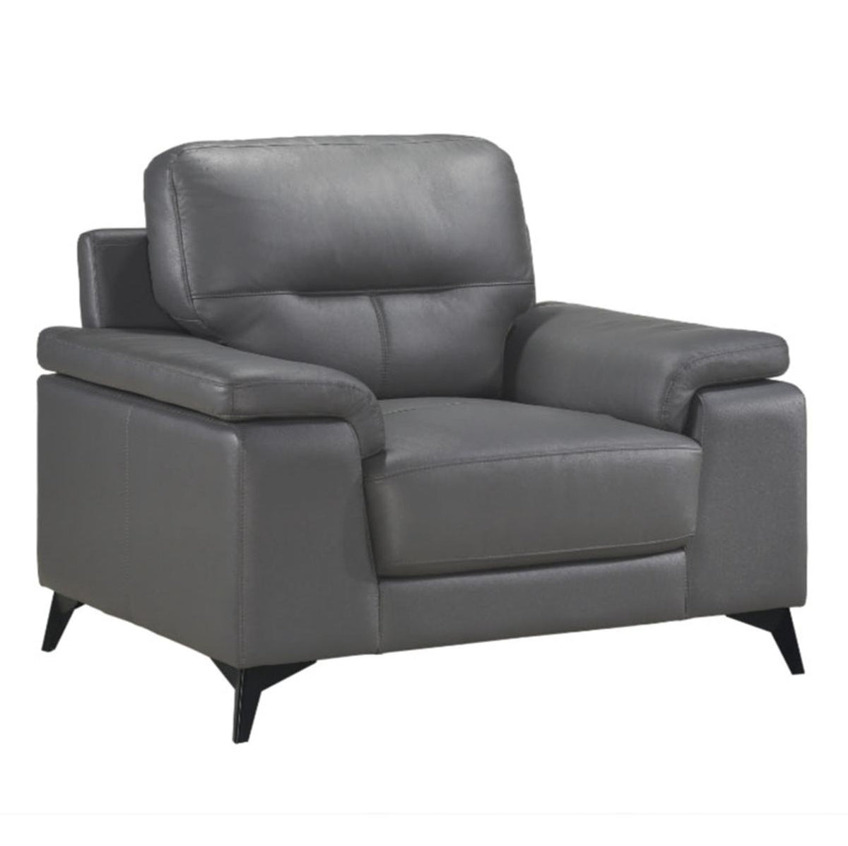 Homelegance Furniture Mischa Chair in Dark Gray 9514DGY-1 - Chair - Half Price Furniture