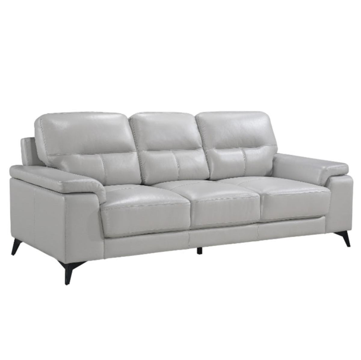 Homelegance Furniture Mischa Sofa in Silver Gray 9514SVE-3 - Sofa - Half Price Furniture