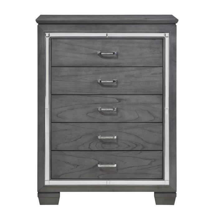 Homelegance Allura Chest in Gray 1916GY-9 Half Price Furniture