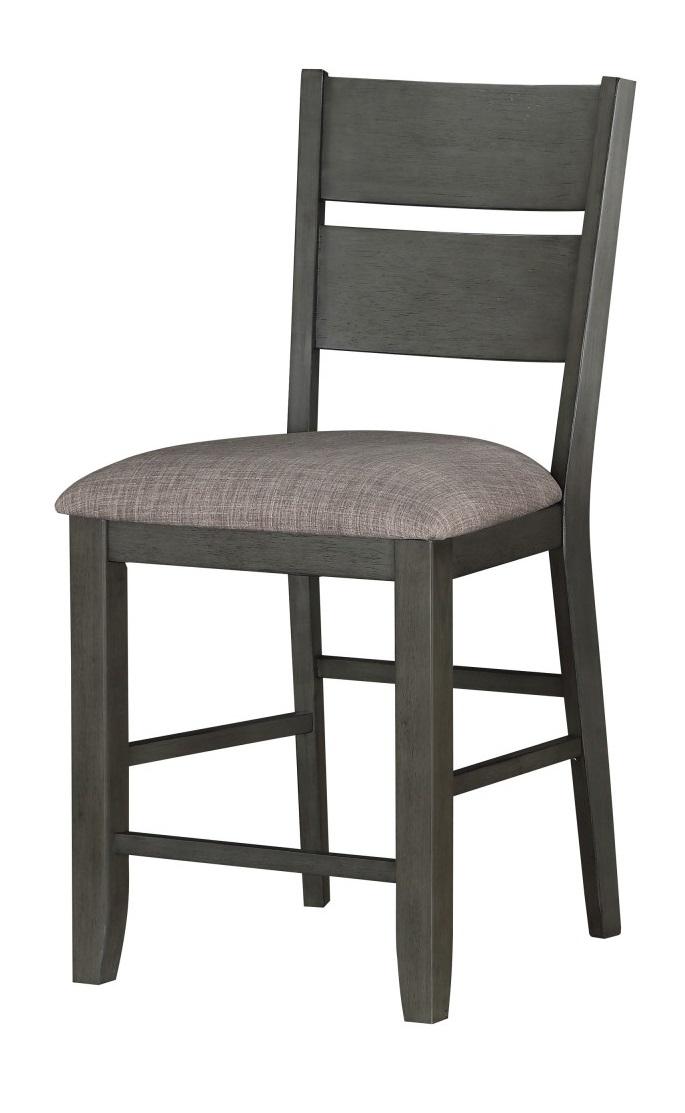 Homelegance Baresford Counter Height Chair in Gray (Set of 2) - Dining Chair - Half Price Furniture