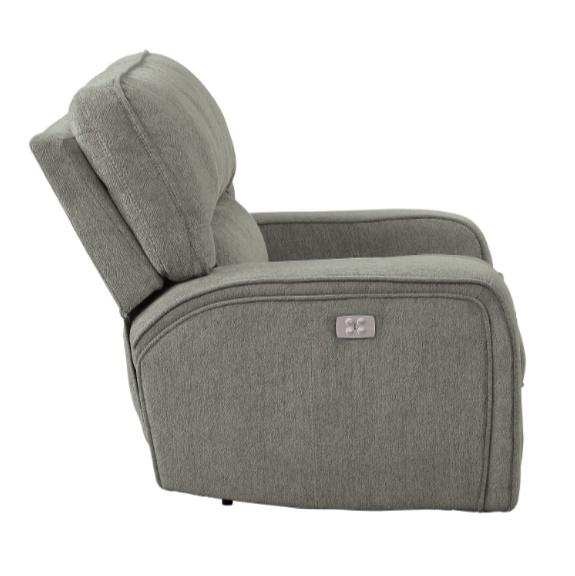 Homelegance Furniture Borneo Power Reclining Chair in Mocha Half Price Furniture