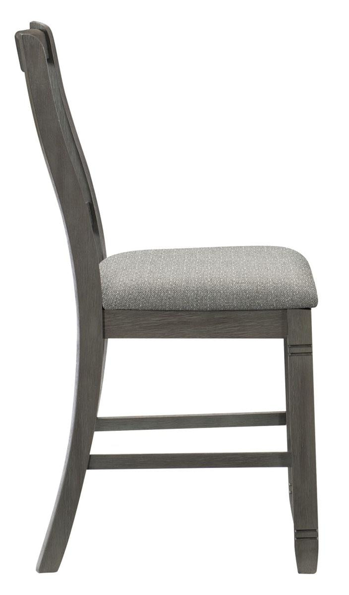 Homelegance Granby Counter Height Chair in Antique Gray (Set of 2) 5627GY-24 - Dining Chair - Half Price Furniture