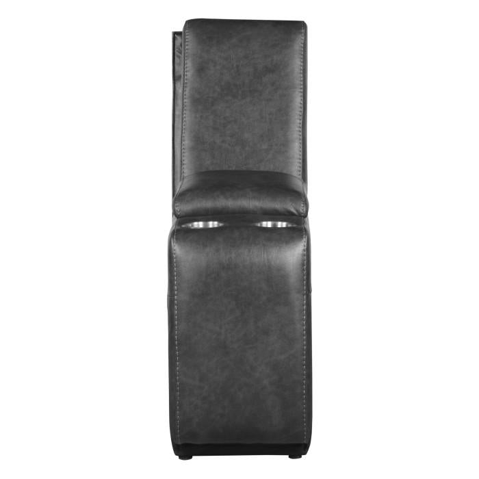 Homelegance Furniture Putnam Console with Receptacles and USB Port in Gray 9405GY-CN Half Price Furniture