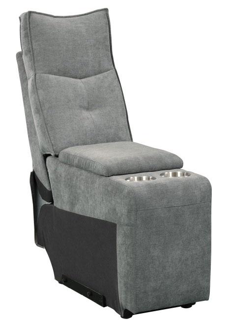 Homelegance Furniture Tesoro Power Double Reclining Loveseat in Dark Gray 9509DG-2CNPWH* - Loveseat - Half Price Furniture