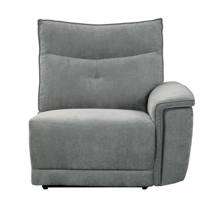 Homelegance Furniture Tesoro Right Side Reclining Chair in Dark Gray 9509DG-RR Half Price Furniture