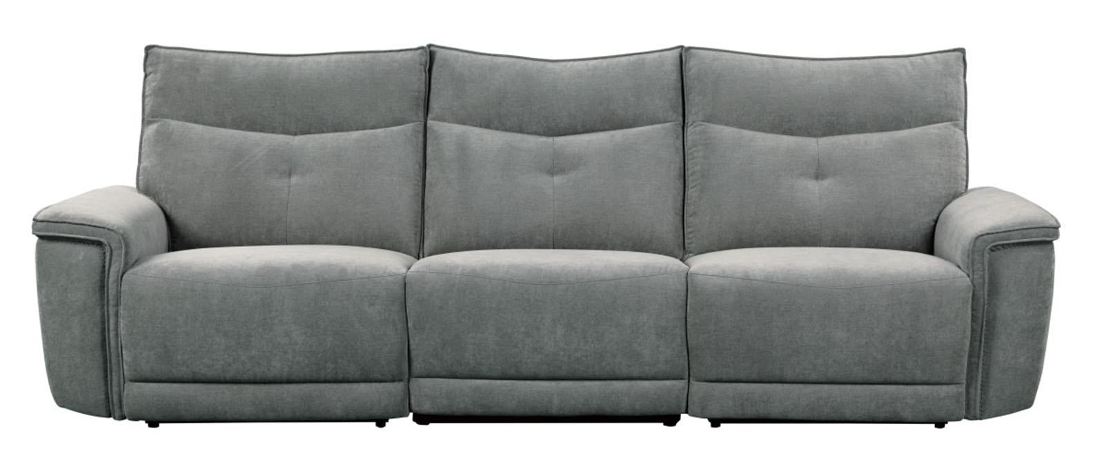 Homelegance Furniture Tesoro Power Left Side Reclining Chair in Dark Gray 9509DG-LRPWH - Chair - Half Price Furniture