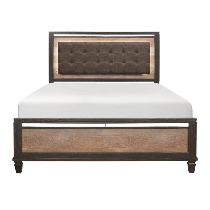 Danridge (2) Queen Bed with LED Lighting Half Price Furniture