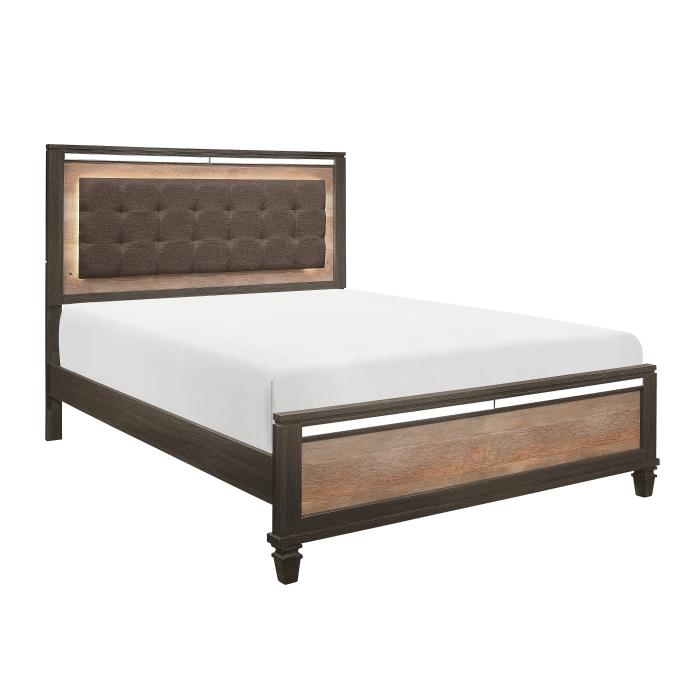 Danridge (2) Queen Bed with LED Lighting Half Price Furniture