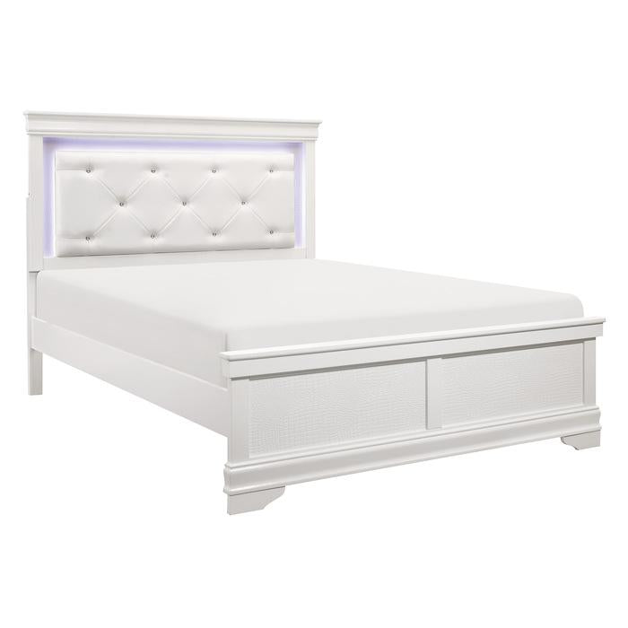 Lana (2) Eastern King Bed with LED Lighting - Lighting - Half Price Furniture