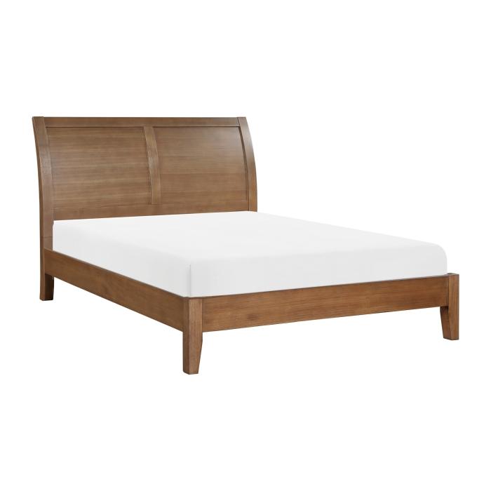 1314-1*-Bedroom (3) Queen Platform Bed - Bed - Half Price Furniture
